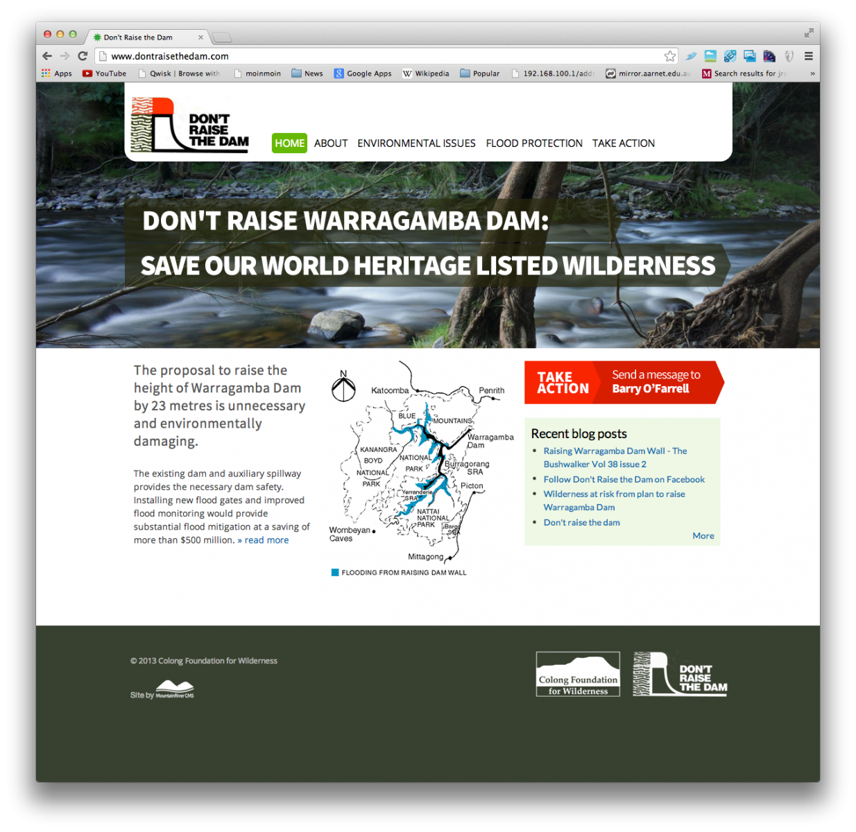 Don't raise Warragamba Dam